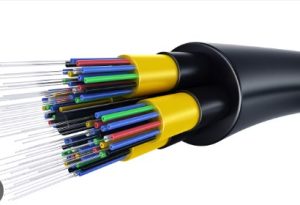 Power cables and network cables